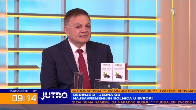 Dedinje 2 primiće prve pacijente sredinom marta; Dr Milovan Bojić: 